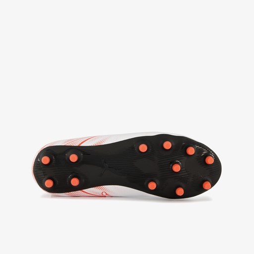 Attacanto FG kinder voetbalschoenen wit rood