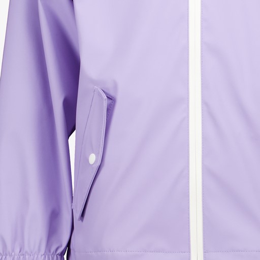 Kinder regenjas paars