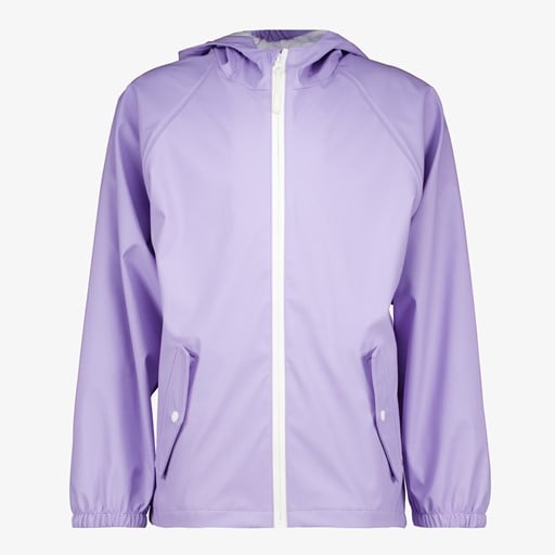 Kinder regenjas paars