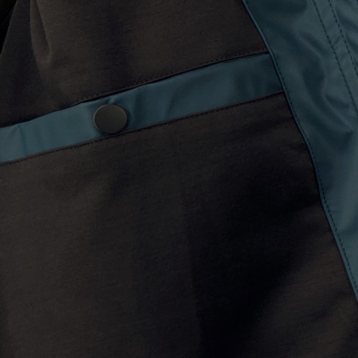 Heren regenjas blauw