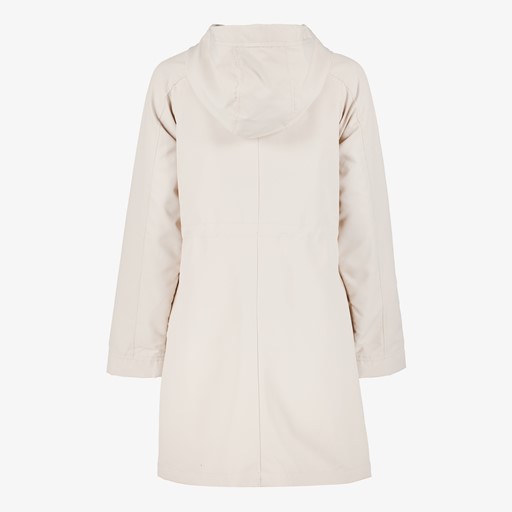Dames parka zomerjas lichtgrijs