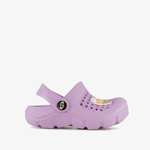 Kinder klompen lila ijsje