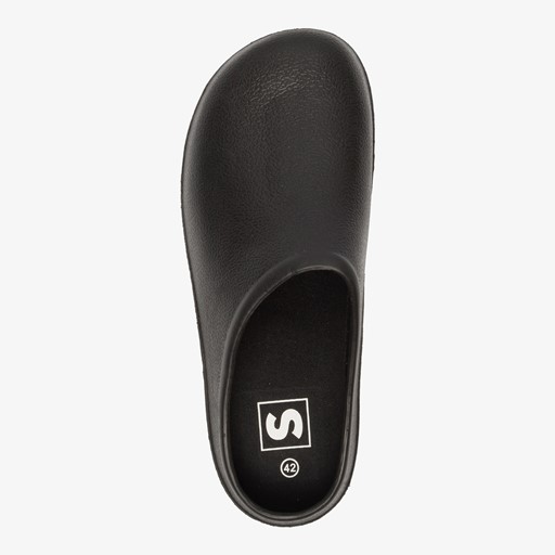 Heren tuinklompen zwart