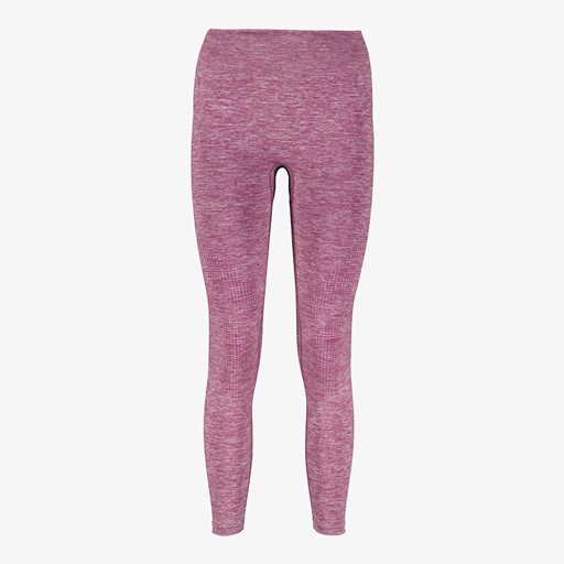 Dames seamless sportlegging paars