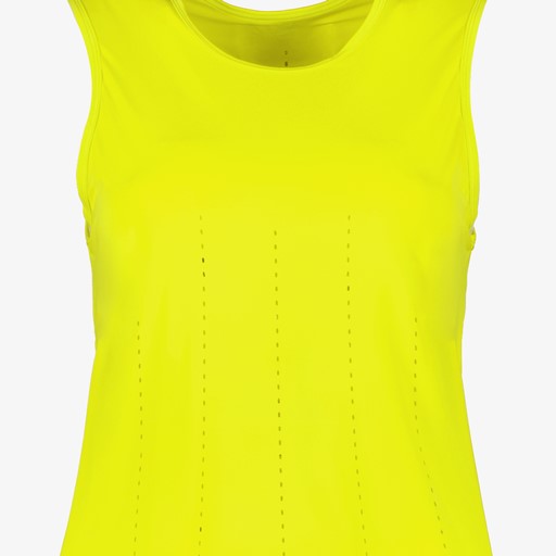 Dames sport singlet geel