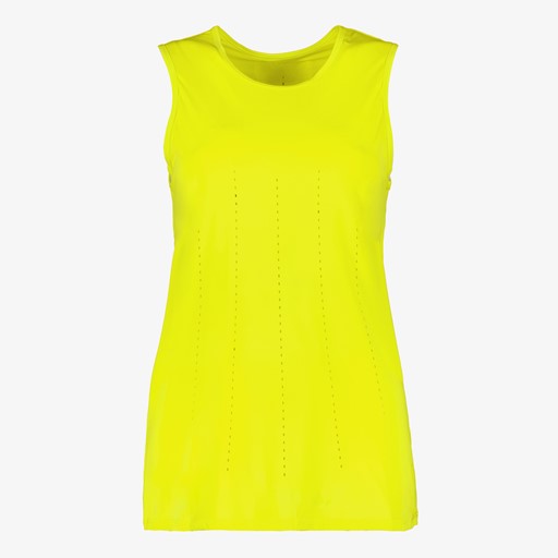 Dames sport singlet geel