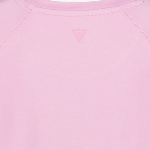 Cropped meisjes sport T-shirt roze