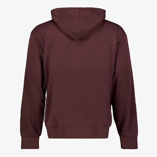M BL FT heren hoodie bordeaux rood