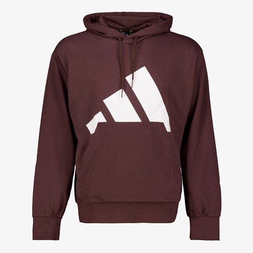 M BL FT heren hoodie bordeaux rood