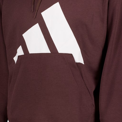 Adidas M BL FT heren hoodie bordeaux rood