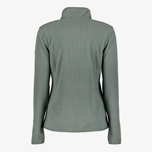 Dames outdoor fleece vest groen