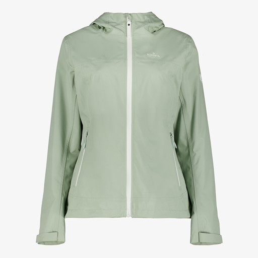 Dames outdoor jas waterafstotend mintgroen