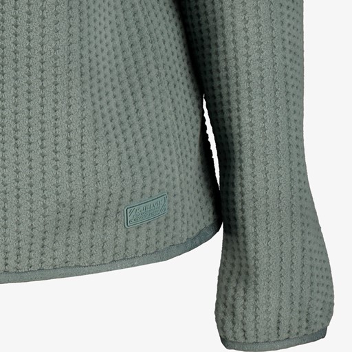 Dames outdoor fleece vest groen