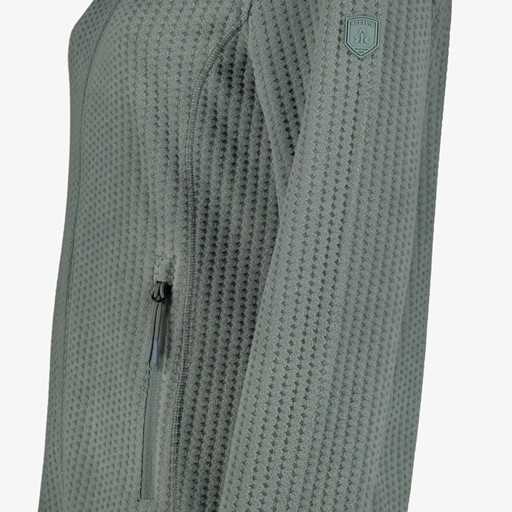 Dames outdoor fleece vest groen