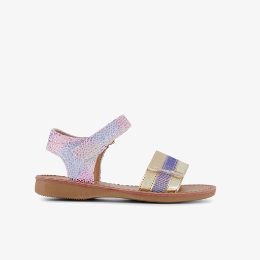 Meisjes sandalen metallic paars
