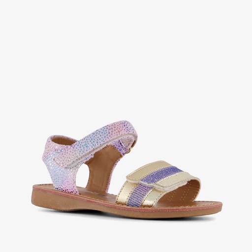 Meisjes sandalen metallic paars