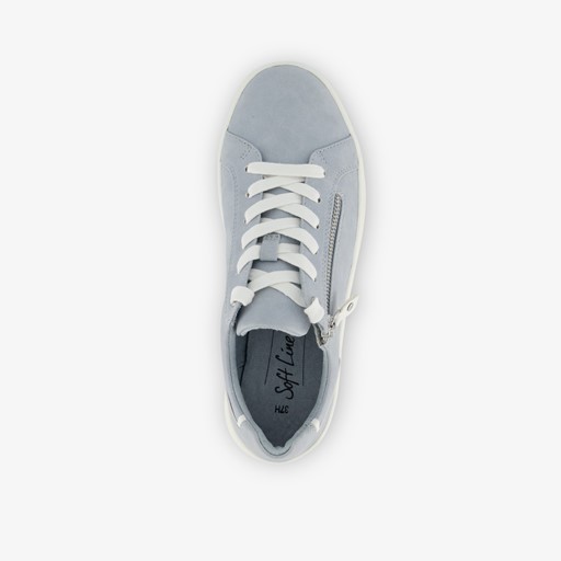 Dames sneakers ijsblauw