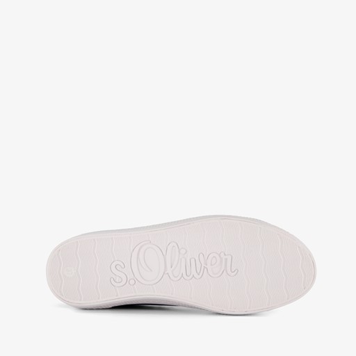 S.Oliver dames sneakers blauw zilver