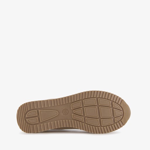 Dames instappers taupe