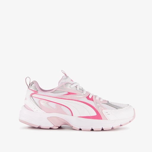 Milenio Tech dames sneakers wit roze