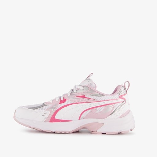 Milenio Tech dames sneakers wit roze