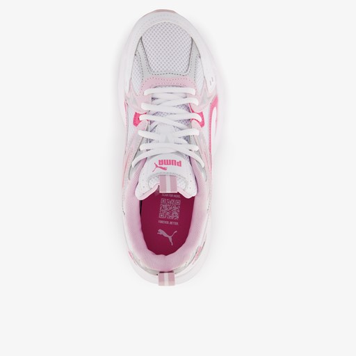 Milenio Tech dames sneakers wit roze