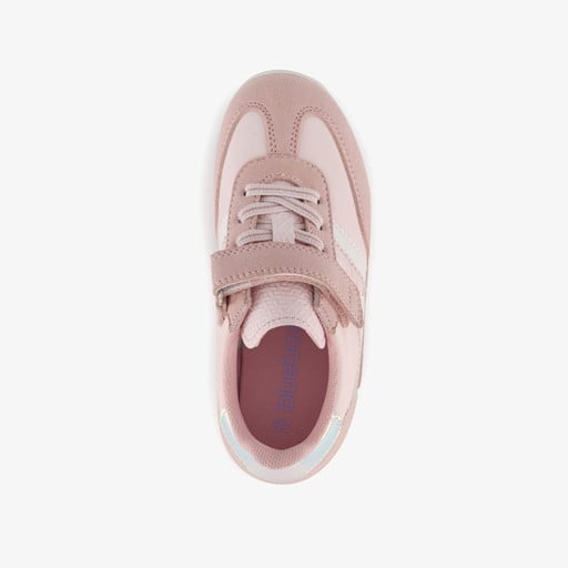 Meisjes sneakers roze beige
