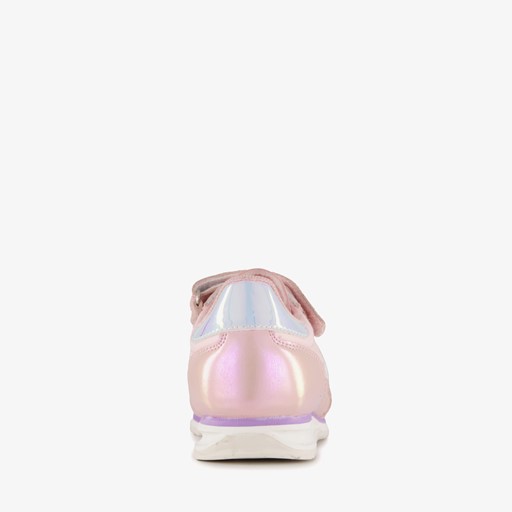Meisjes sneakers roze beige
