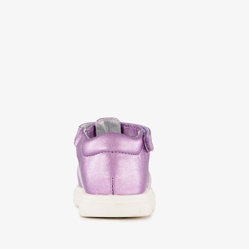Meisjes sandalen met glitters paars