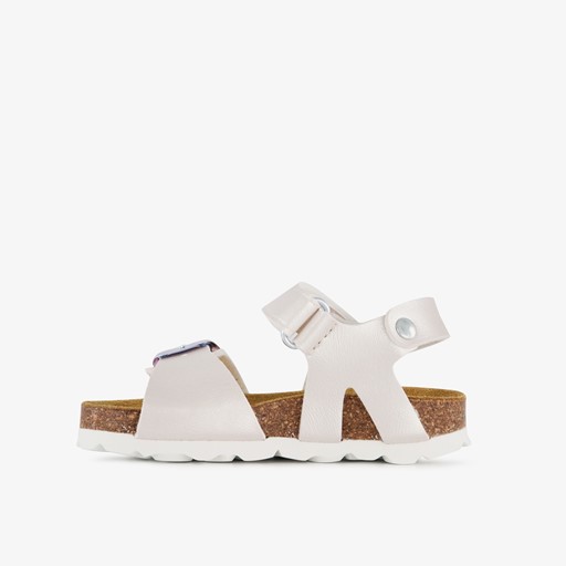 Kinder bio sandalen zilver