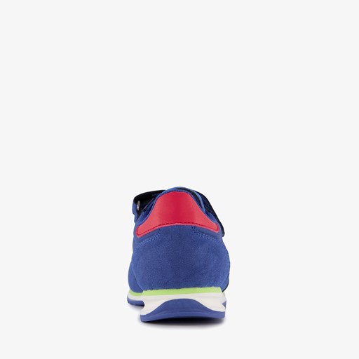 Jongens sneakers blauw rood