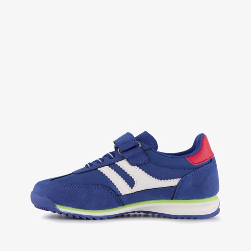 Jongens sneakers blauw rood