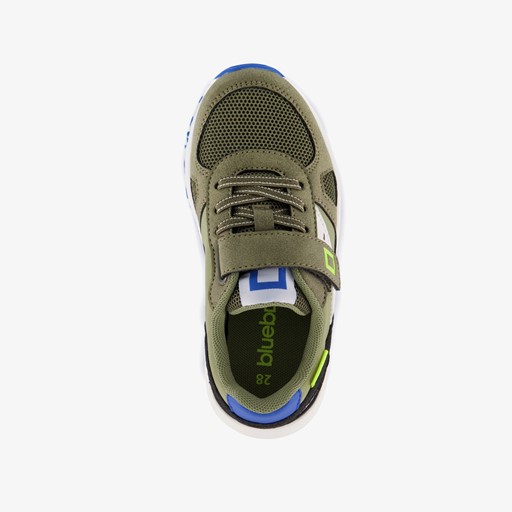 Jongens sneakers groen blauw