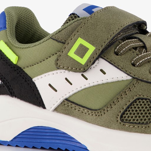 Jongens sneakers groen blauw