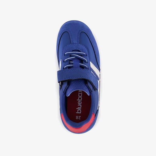 Jongens sneakers blauw rood