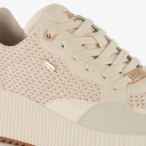 XX by dames sneakers beige wit