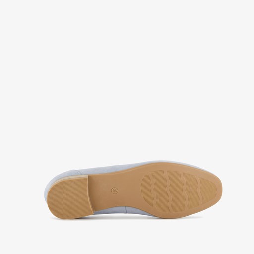 Dames loafers lichtblauw