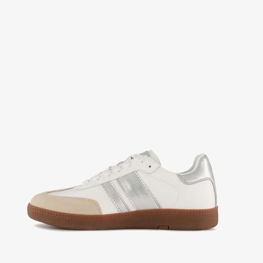 XX By metallic dames sneakers wit zilver