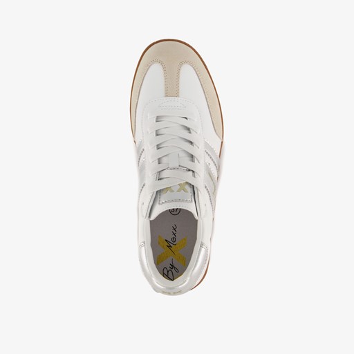 XX By metallic dames sneakers wit zilver