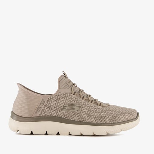 Slip-ins heren sneakers beige
