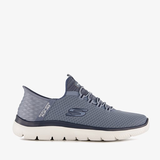 Handsfree Slip-in heren sneakers blauw
