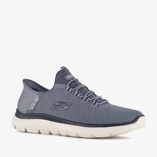 Handsfree Slip-in heren sneakers blauw