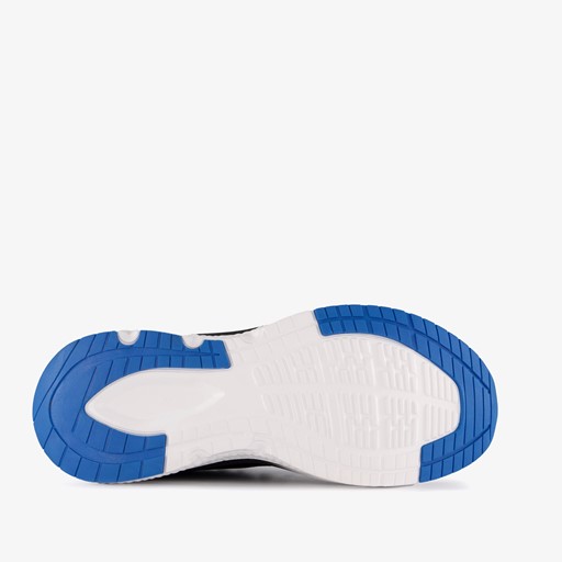 Heren hardloopschoenen zwart blauw