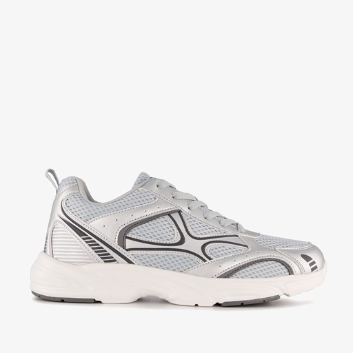 Dames sportschoenen zilverkleurig