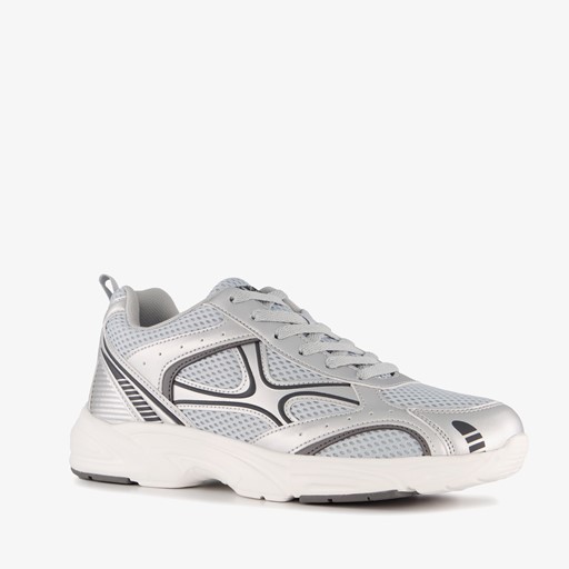 Dames sportschoenen zilverkleurig