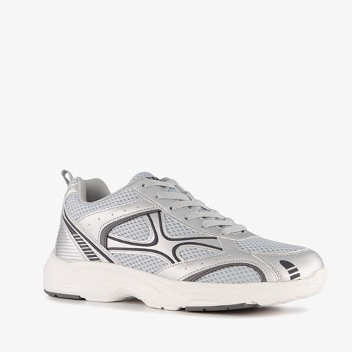 Dames sportschoenen zilverkleurig