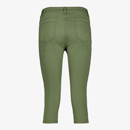 Dames capri broek groen