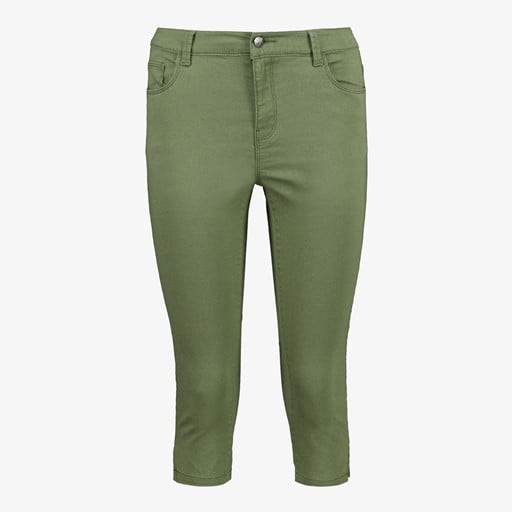 Dames capri broek groen