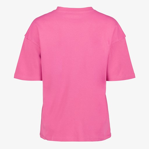 Oversized dames T-shirt roze