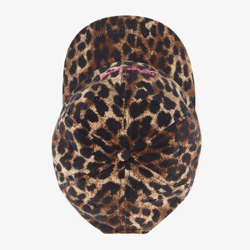 Dames pet met panterprint